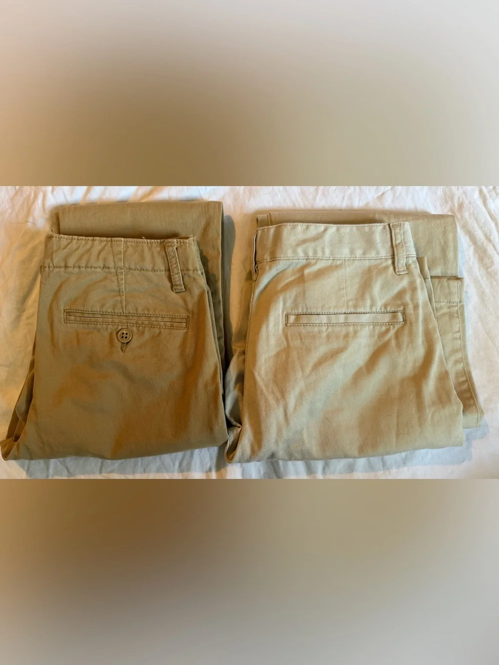 Boys School Uniform Flat Front Khakis! Gap size 18 Slim